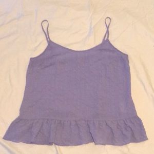 Lilly Pulitzer Coral ruffle Tank top